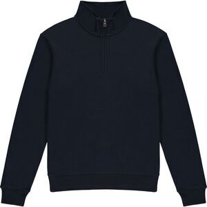 Kustom Kit Mens Quarter Zip Sweatshirt / Navy Blue